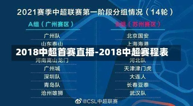 18年中国中超比赛视频 2018中超赛程时间表-第2张图片-www.211178.com_果博福布斯